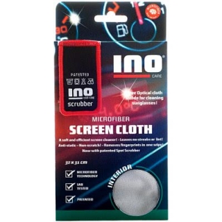 Шведская салфетка Smart Microfiber INO Салфетка для экранов + салфетка для очков (набор 2шт)